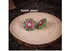 Elegant Kundan Stud Earrings to Elevate Your Style Instantly