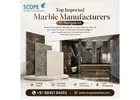 Top Imported Marble Manufacturers in Bangalore