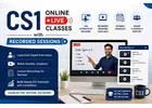 CS1 Online Live Classes with Recorded Sessions