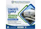 concrete supply for residential projects Bangalore