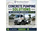 concrete pumping solutions for construction companies in Bangalore