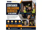 Container Unpacking Services in Melbourne
