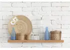 Large Wall Shelf in Oak for Stylish and Functional Home Storage