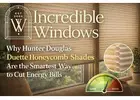 Hunter Douglas Duette Honeycomb Shades for Greater Energy Efficiency