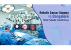 Robotic Cancer Surgery in Bangalore | World of Urology
