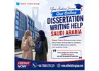online dissertation writing help Saudi Arabia