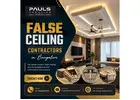 False ceiling contractors in Bangalore