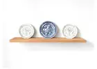 Plate Display Shelf for Stylish and Practical Kitchen Wall Decor