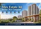 3 BHK + Servant at Max Estate 361 Sector 36A Gurgaon | +91 92123 06116