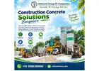 Construction Concrete Solutions Bangalore