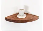 Modern Corner Shelf for Stylish and Space Saving Home Storage