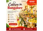 Caterers in Bangalore | Brahmin Caterers in Bangalore