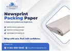 Newsprint Packing Paper for Safe & Easy Packing