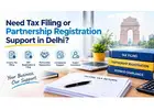 Need Tax Filing or Partnership Registration Support in Delhi?
