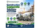 Construction Concrete Solutions in Bangalore – Reinvent RMC