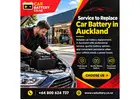 Service to Replace Car Battery in Auckland