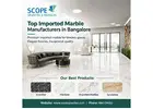 Top Imported Marble Manufacturers in Bangalore