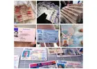 Top-quality passports, driver’s licenses, ID cards and Banknotes for sale.
