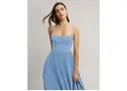 Stunning Denim Maxi Dresses for Women Trendy Western Collection