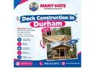 Deck Construction in Durham | Manyhats