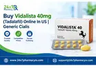 Buy Vidalista 40mg (Tadalafil) Online In US | Generic Cialis
