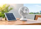 Solar Charging Table Fan – Convenient Cooling for Everyday Use