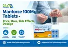 Manforce 100Mg Tablets - Price, Uses, Side Effects, Dosage