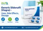 Generic Sildenafil (Viagra) - Uses, Side Effects, Dosage