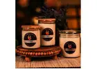 Sandalwood Candles with a Calm, Earthy Fragrance