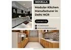 Affordable Modular Kitchen Manufacturer in Delhi NCR - Novella Kitchens