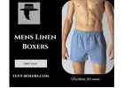 Breathe Easy in Style: Premium Mens Linen Boxers by Luft-Boxers