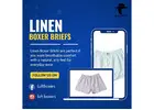 Breathe Easy in Style: Premium Linen Boxer Briefs for Everyday Comfort