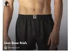 Linen Boxer Briefs That Breathe: Ultimate Comfort by Luft-Boxers