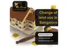 Change of land use in Bangalore
