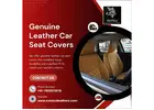 Genuine Leather Car Seat Covers In Bangalore | Leather Upholstery in Bangalore