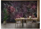 Botanical Beauty: Giffywalls's Dark Floral Wallpaper Collection
